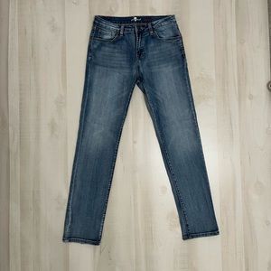 7 For All Mankind Jeans Youth Girls 16 Slimmy Slim Straight Leg